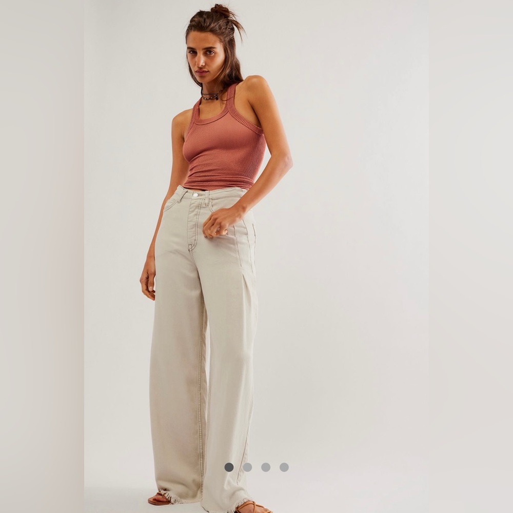 Free People Old West Slouchy Jeans